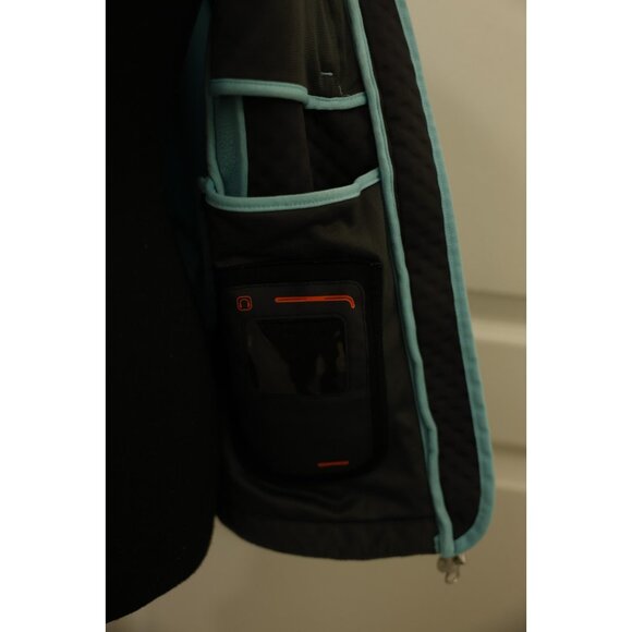 Nike women's running vest fit therma turquoise teal size L - Picture 12 of 16